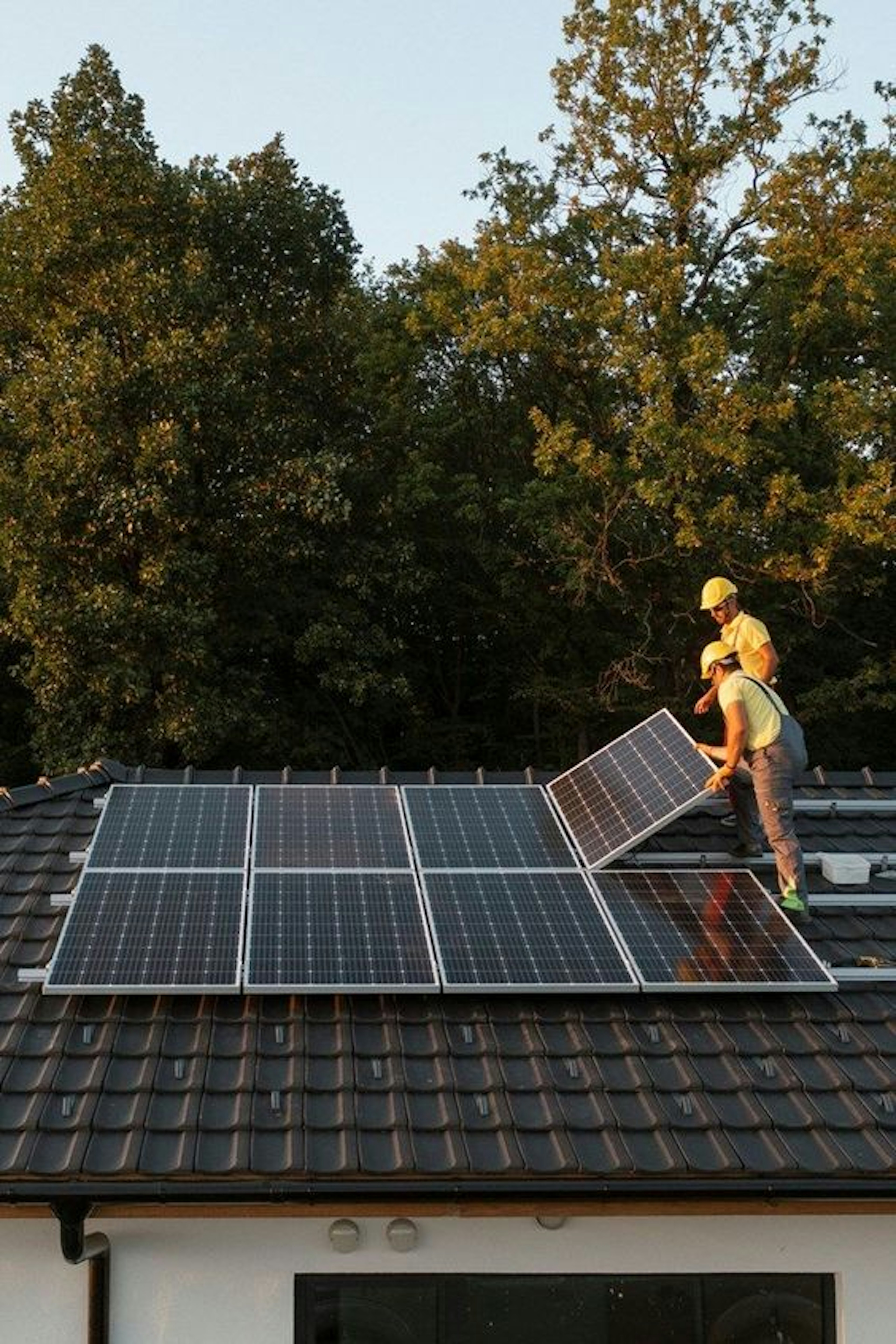 Installation panneaux photovoltaïques